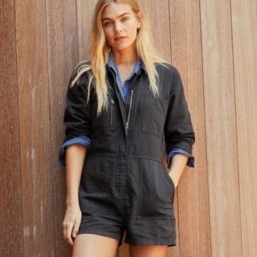 Outerknown station jumpsuit romper